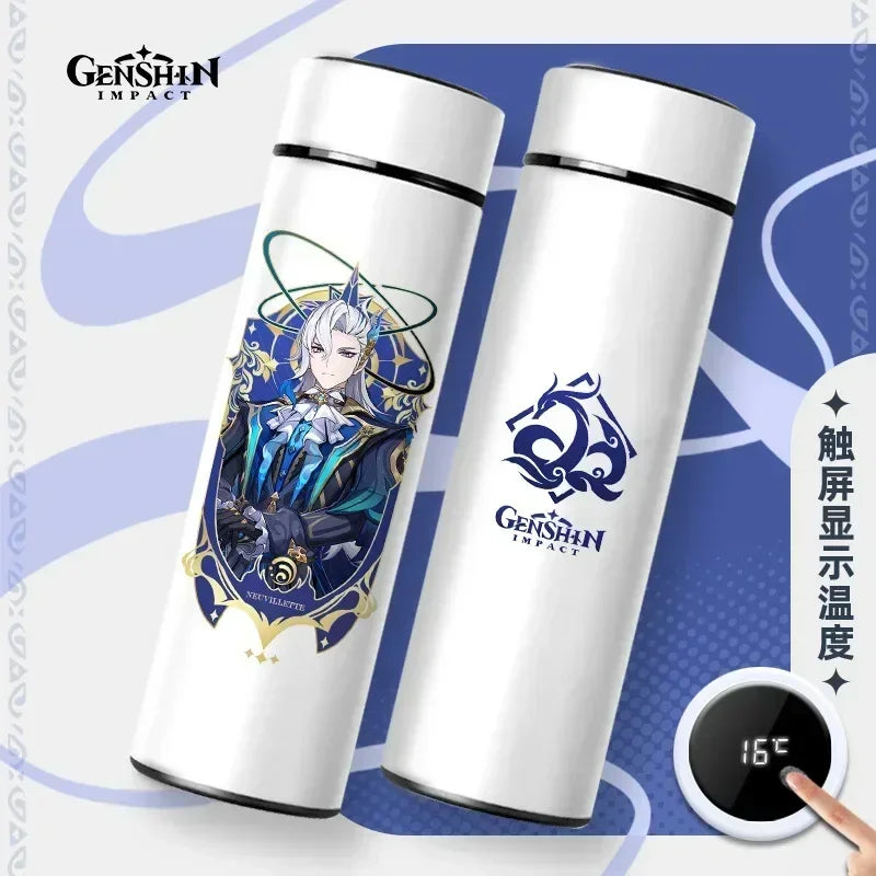 Genshin Impact Temperature Display Thermos