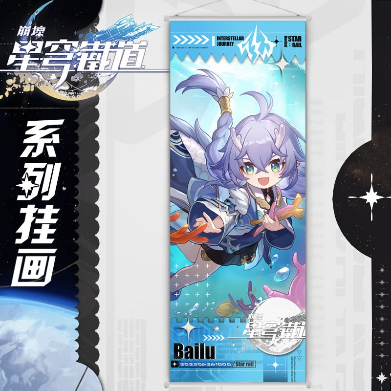 Honkai Star Rail Scroll Canvas