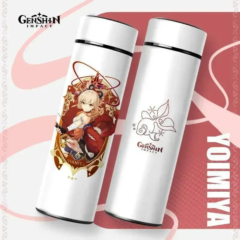Genshin Impact Temperature Display Thermos