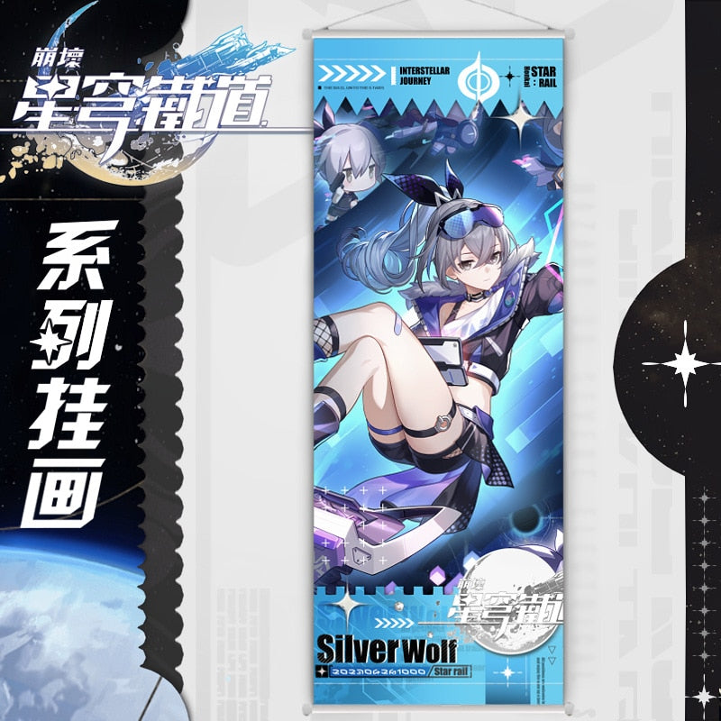 Honkai Star Rail Scroll Canvas