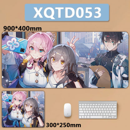 Honkai: Star Rail Mousepad – Trailblazer & March7th (3) / 300x250x2mm