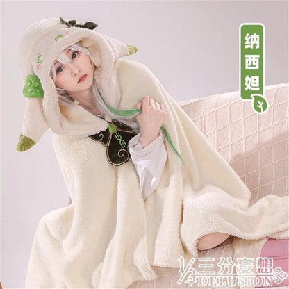 Genshin Impact Flannel Cloak (Free Size) – Nahida