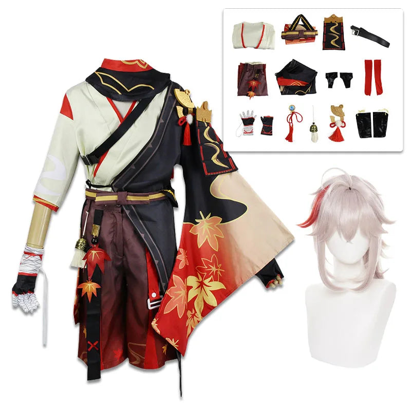 Genshin Impact Kazuha Unisex Cosplay Costume