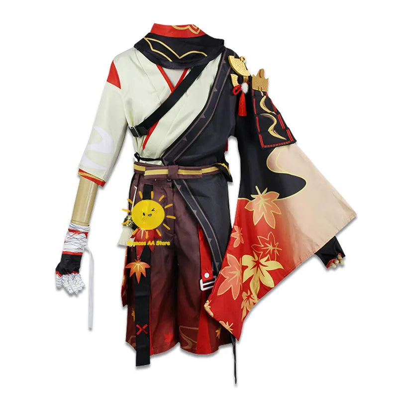 Genshin Impact Kazuha Unisex Cosplay Costume