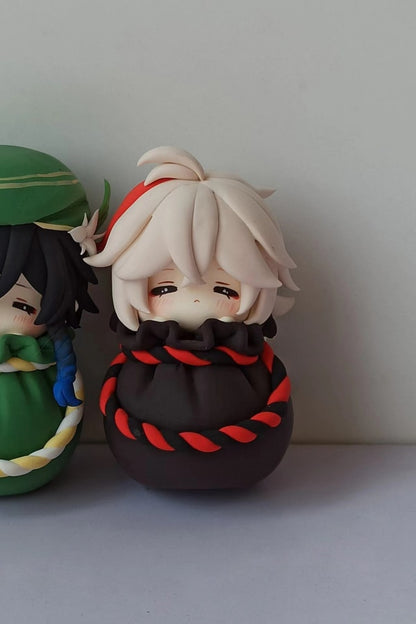 Handmade Chibi Clay Figurines – Genshin Impact – Kazuha