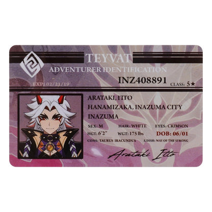 Genshin Impact Name Cards – Itto