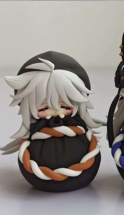 Handmade Chibi Clay Figurines – Genshin Impact – Razor
