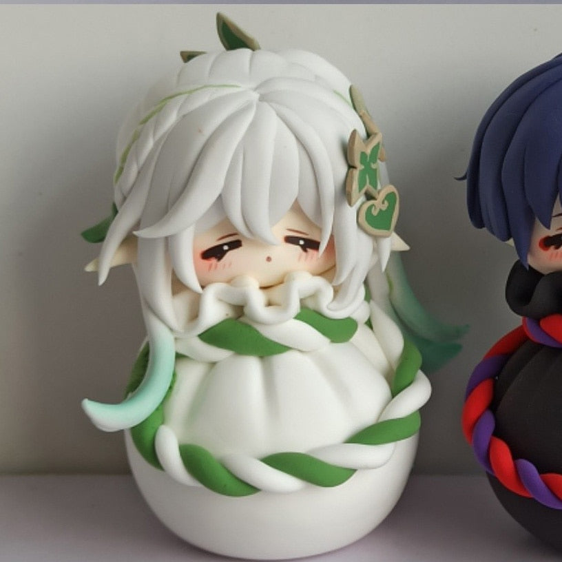 Genshin Chibi Clay Figurines