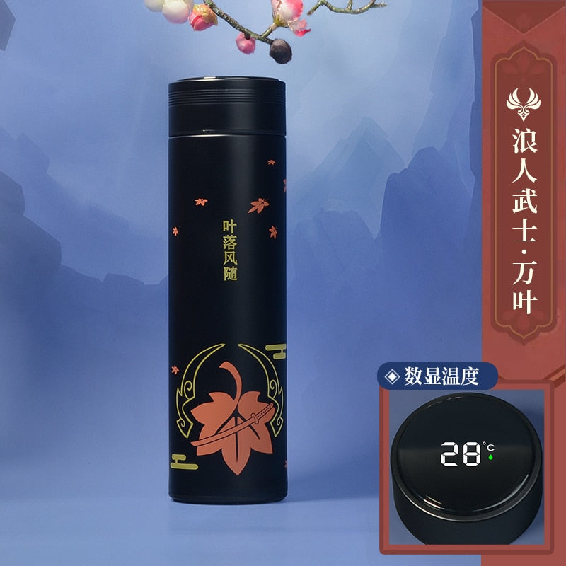 Genshin Bottle/Tumbler with Temperature Display