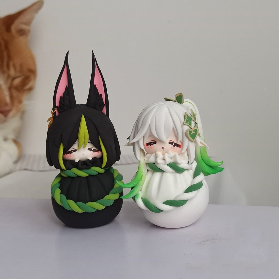 Genshin Chibi Clay Figurines