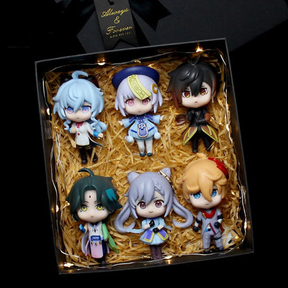 Genshin Impact Chibi Figurine Set (6 or 12 pcs) – 2nd Gen(6pcs)