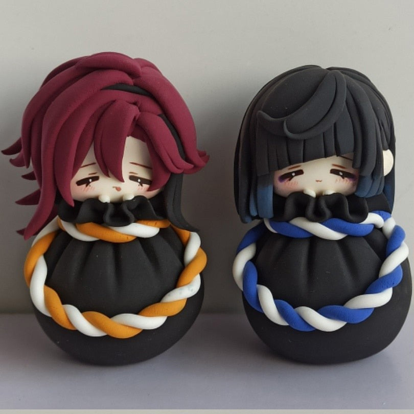 Genshin Chibi Clay Figurines