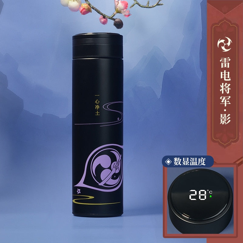 Genshin Bottle/Tumbler with Temperature Display