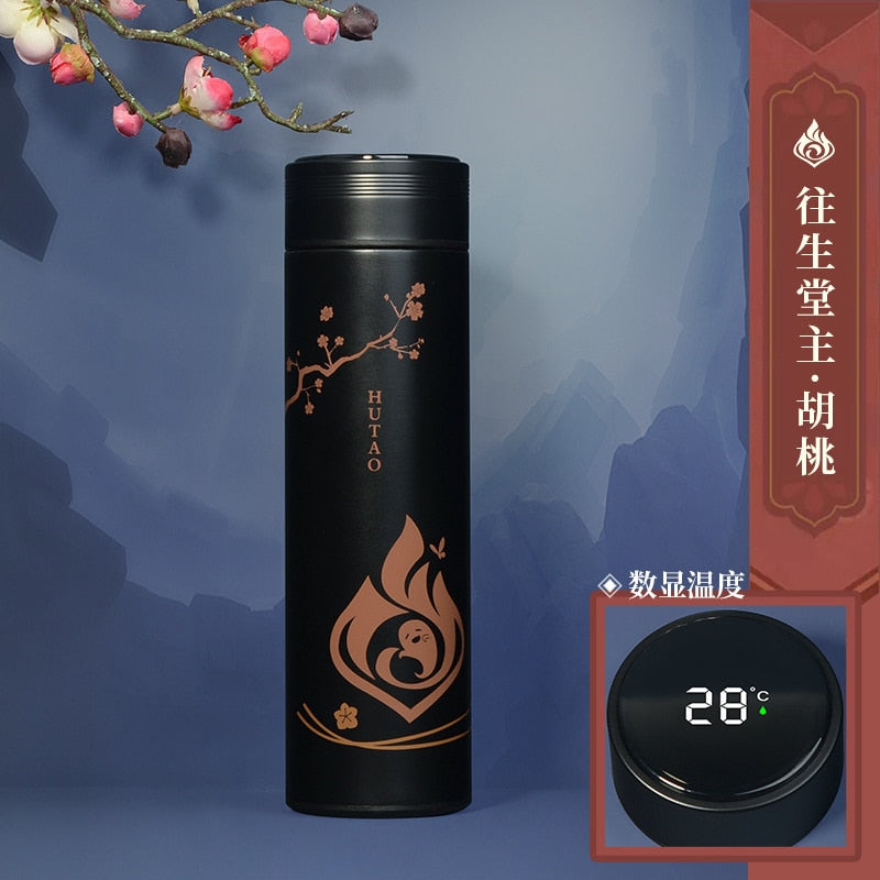 Genshin Bottle/Tumbler with Temperature Display