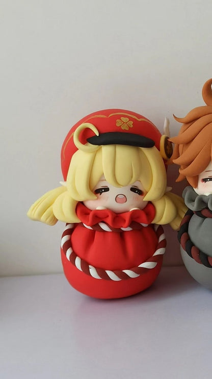 Handmade Chibi Clay Figurines – Genshin Impact – Klee