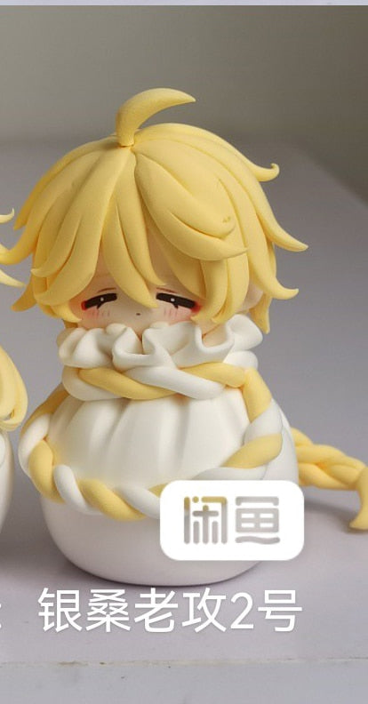 Handmade Chibi Clay Figurines – Genshin Impact – Aether