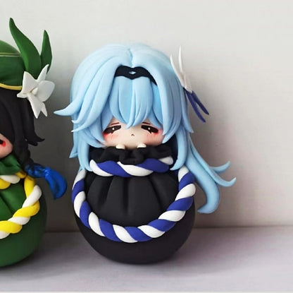 Handmade Chibi Clay Figurines – Genshin Impact – Eula