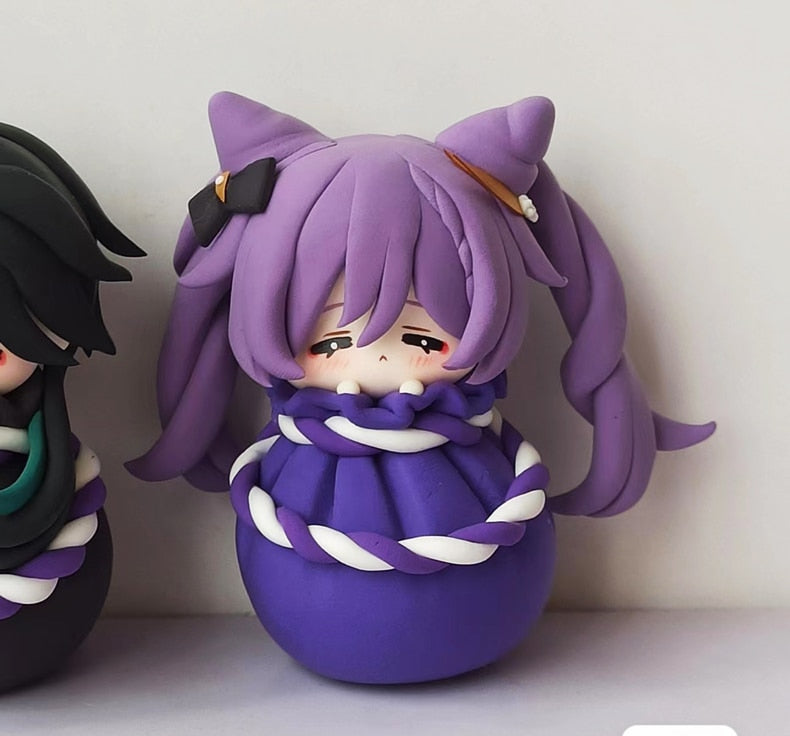 Genshin Chibi Clay Figurines