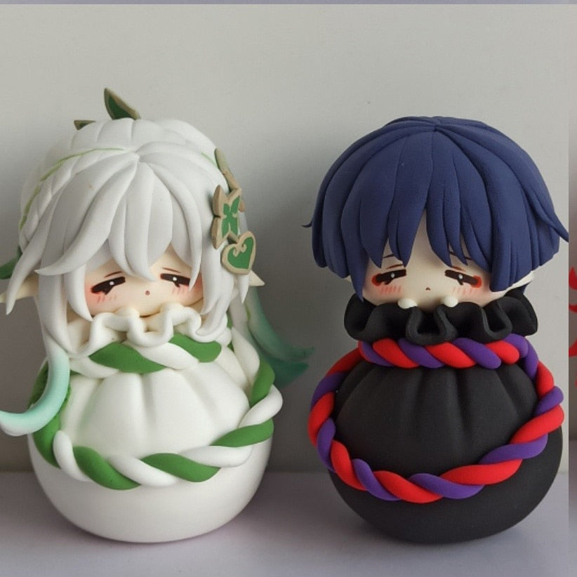 Genshin Chibi Clay Figurines