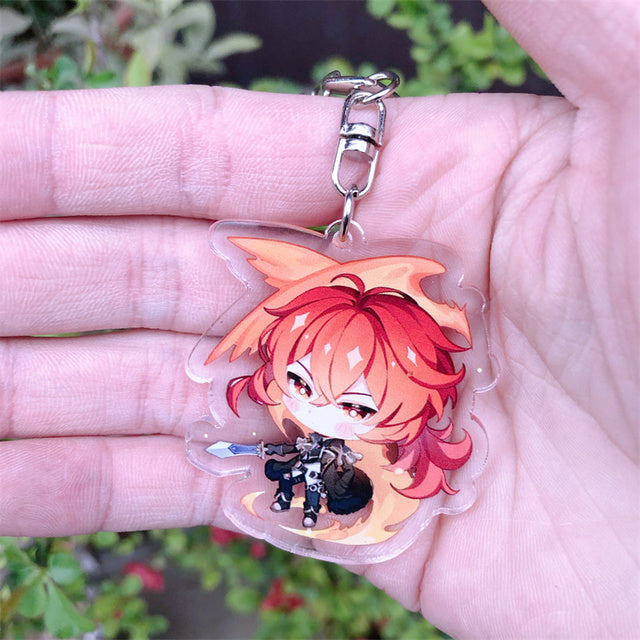 Genshin Chibi Keychain